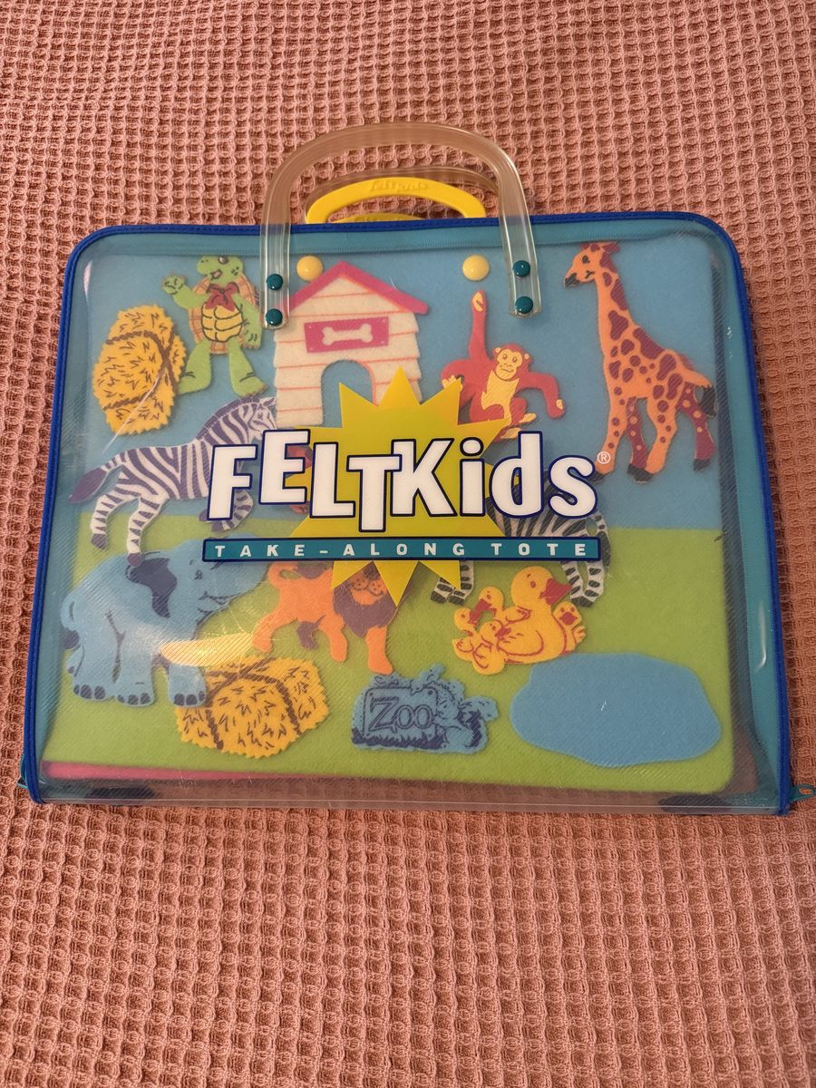 Felt kids boards - carrying case