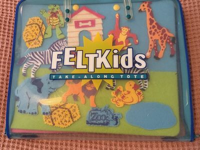 Felt kids boards - carrying case
