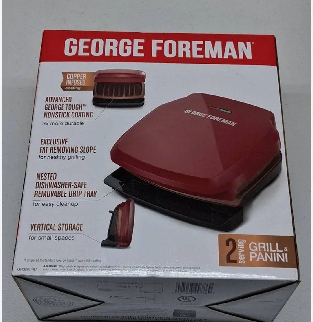 George Foreman Grill/Panini Press