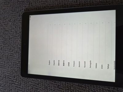 iPad Air (1st Gen) Silver