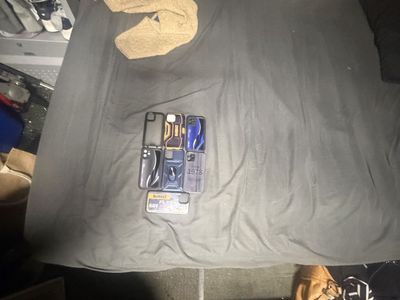 Assorted iPhone Cases Lot of 7 - Includes DeWalt and Graphic Cases