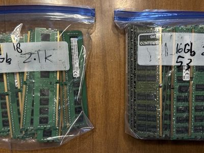 1TB DDR4 ECC Server RAM — Dell Server Pulls — 56x16GB + 18x8GB DIMMs