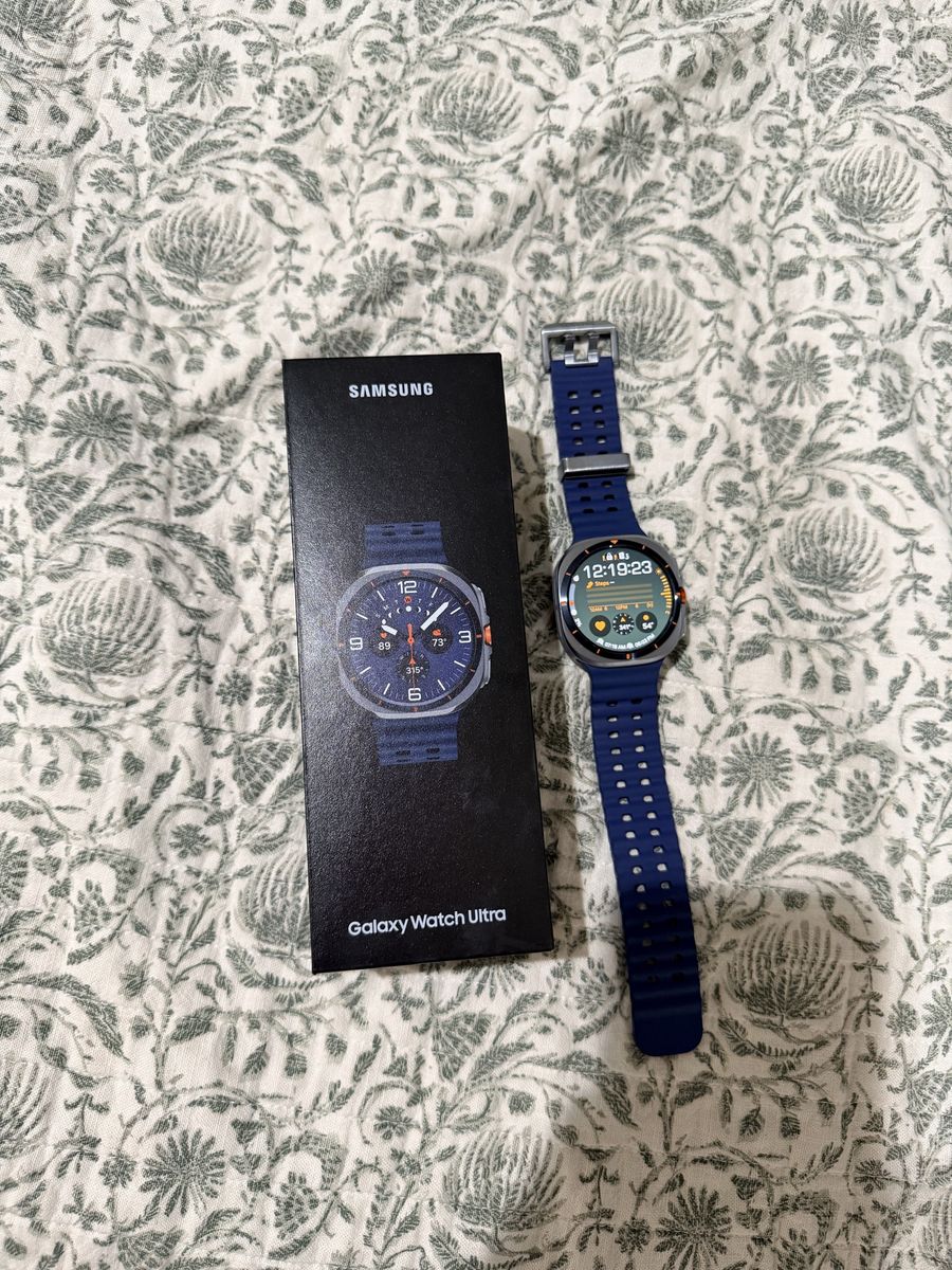 Samsung Galaxy Watch Ultra 47mm LTE GPS Smartwatch - Blue, New in Box