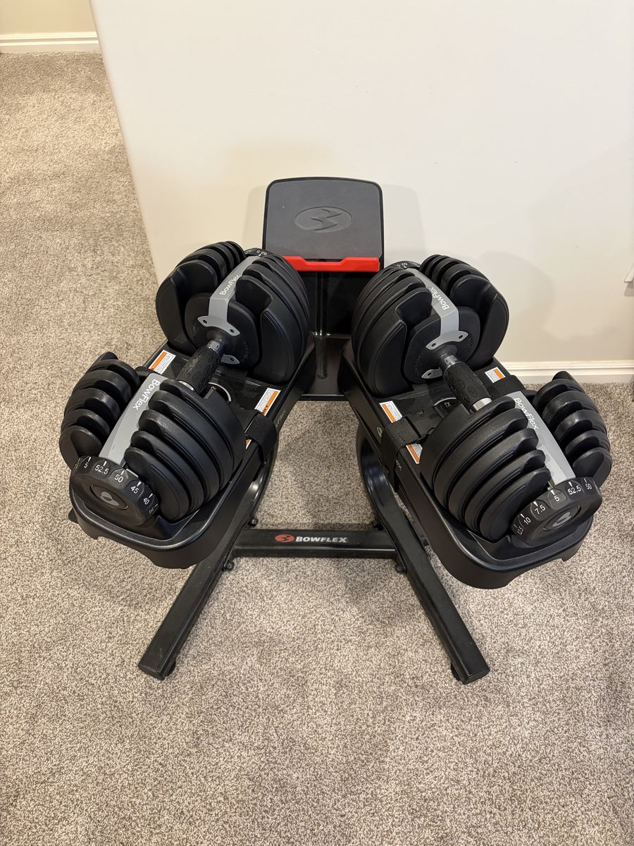 Bowflex Adjustable Dumbbells With Stand
