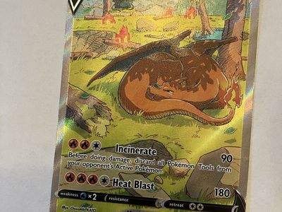 Charizard V Pokémon Card - great condition.