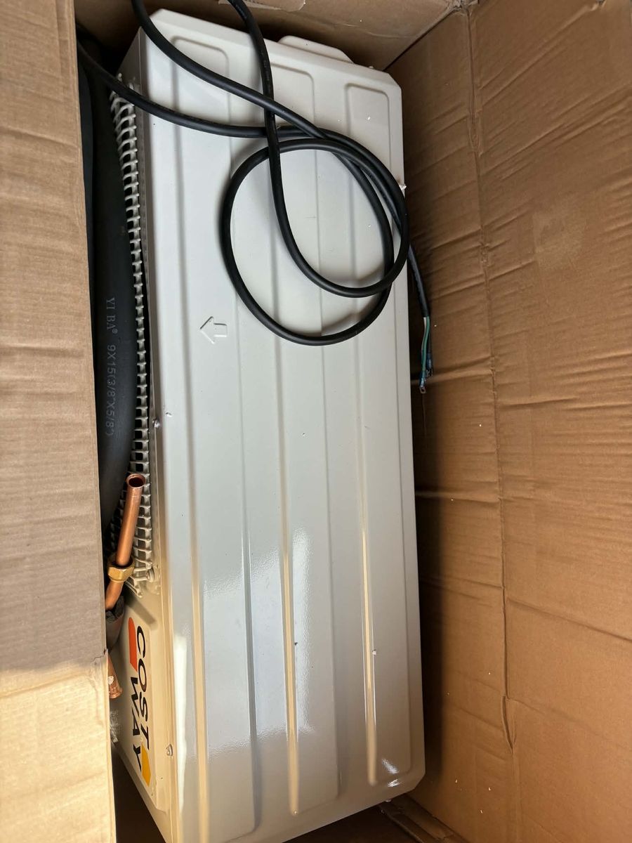 Split system heat pump