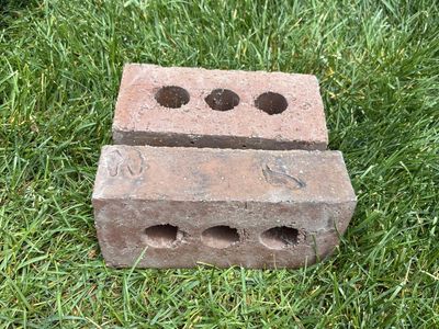 300 Red bricks - 50 cents each