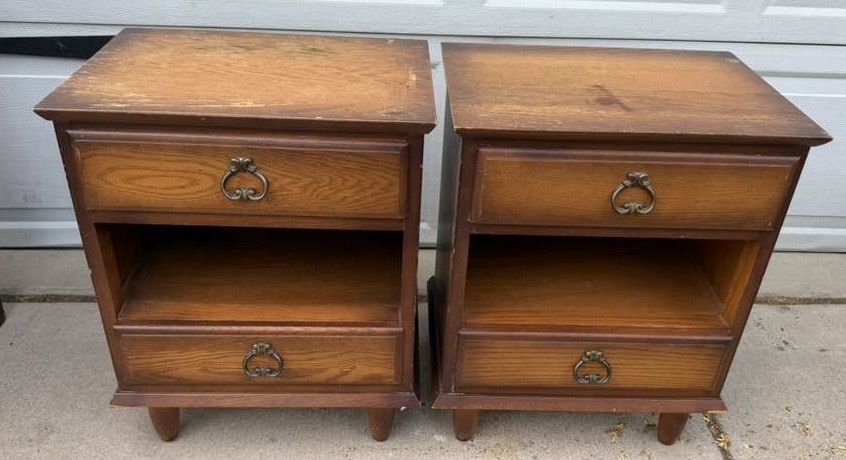 Antique nightstands