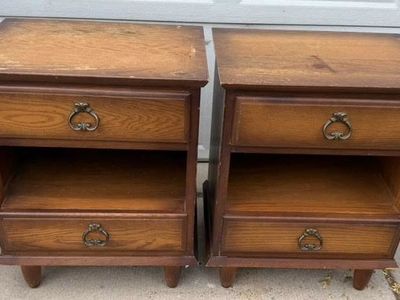 Antique nightstands