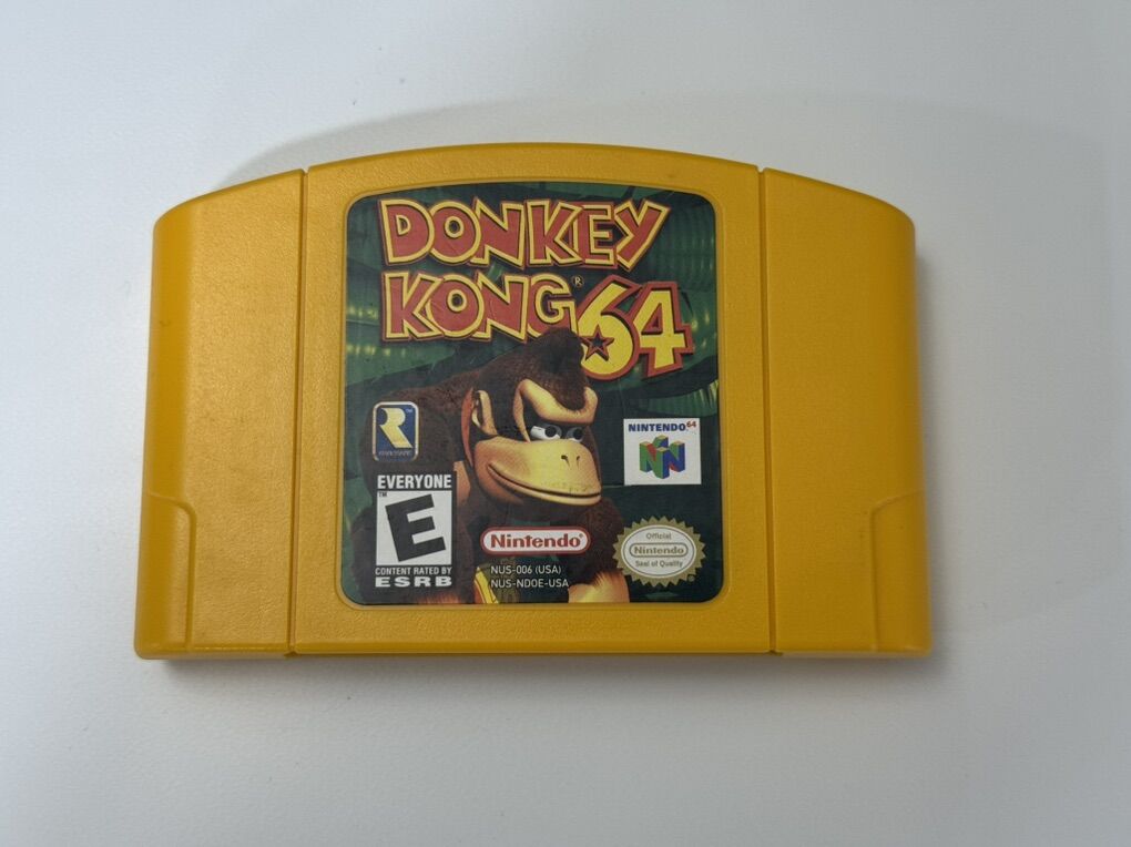 Authentic Nintendo 64 / N64 Game / Donkey Kong 64