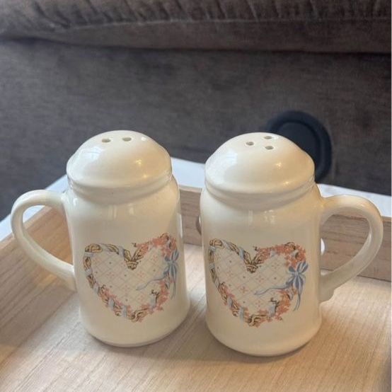 Vintage salt and pepper shakers