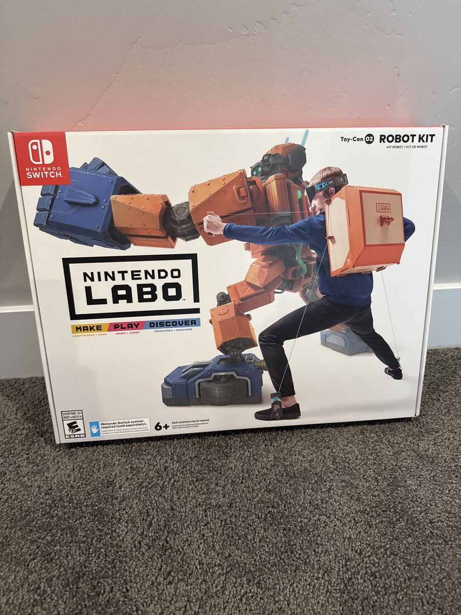 Nintendo Labo Toy-Con 02 Robot Kit for Nintendo Switch - Brand New, Sealed Box