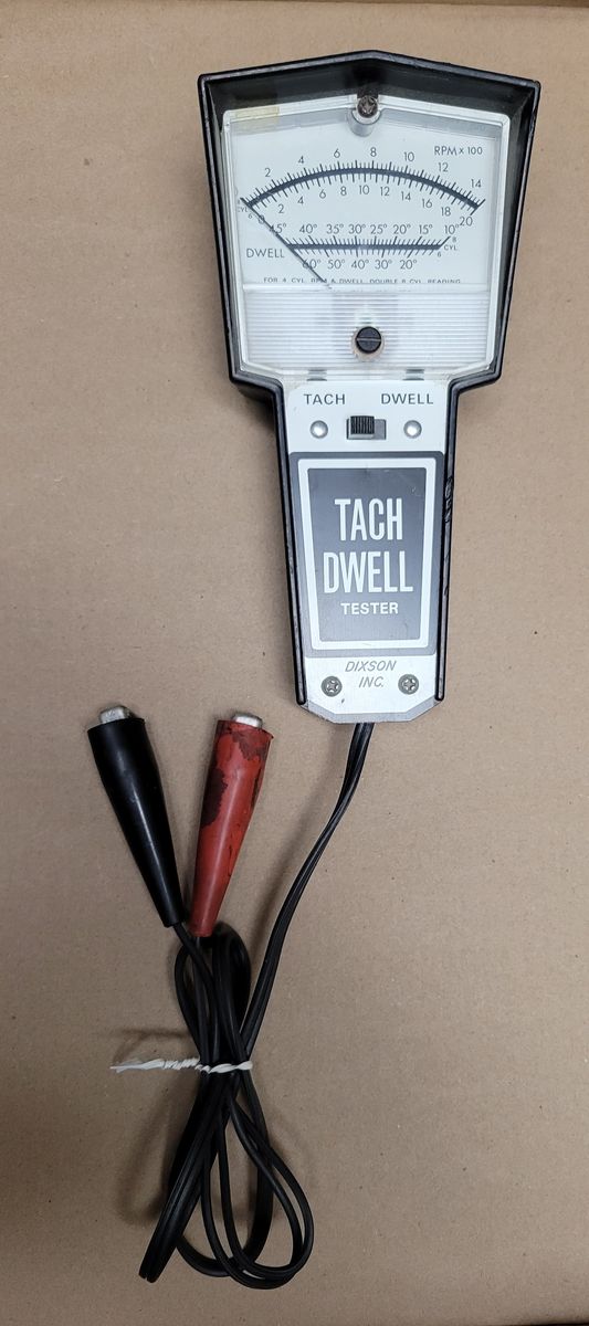 Dixson Tach Dwell RPM Tester for 4 & 8 Cylinder Model 1501