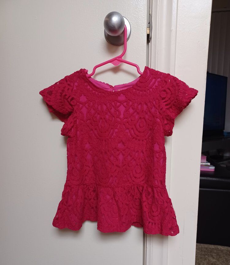 OshKosh Lace Dress Shirt