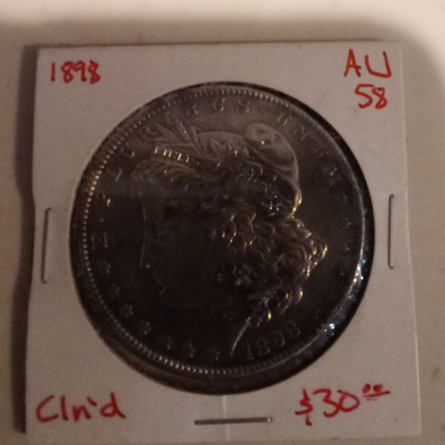 1898 Morgan Silver