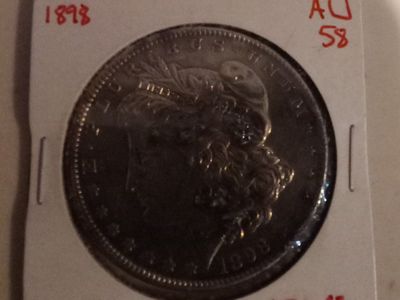1898 Morgan Silver