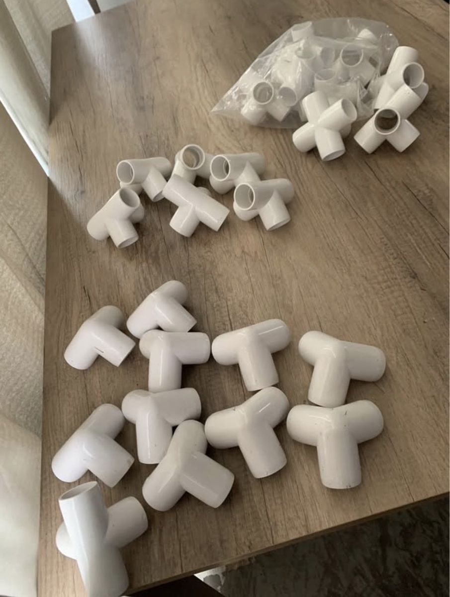 PVC 1” fittings elbows and crosses brand new