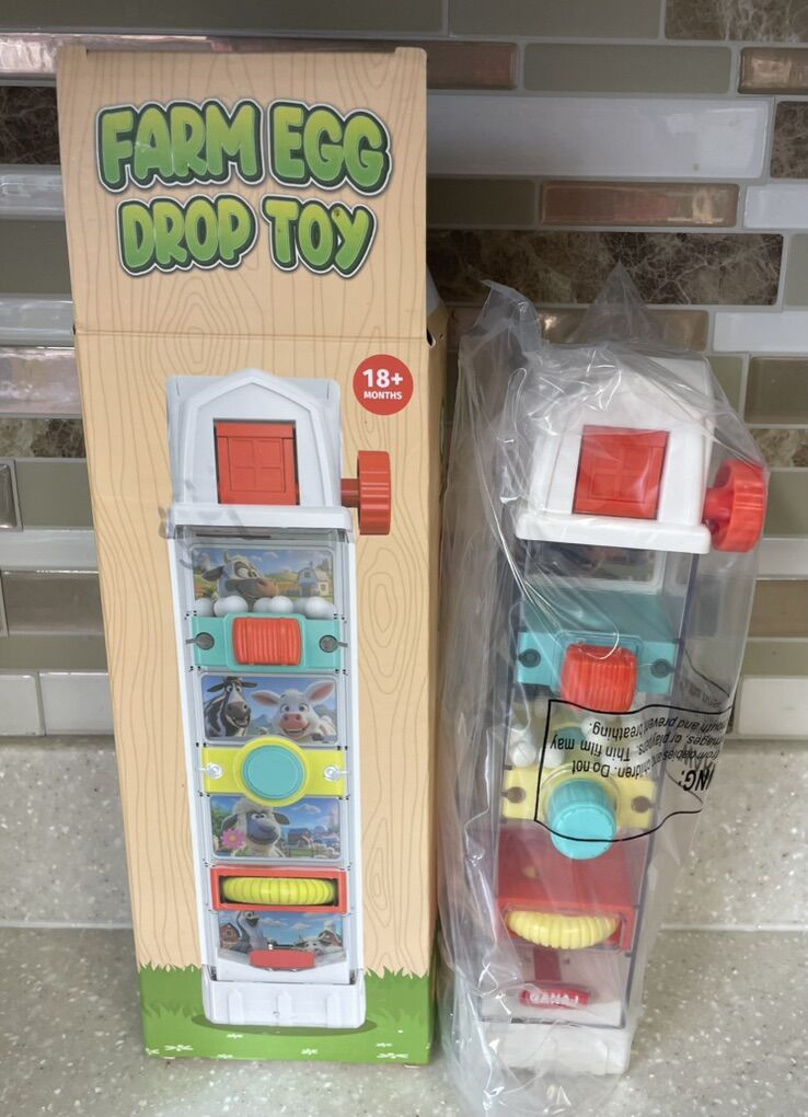Farm Egg Drop Toy