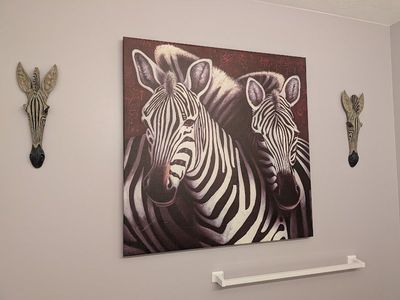 Serengeti-Inspired Zebra Art Set