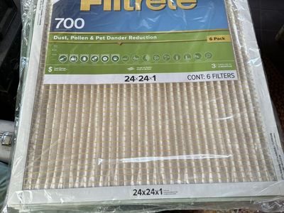 Filtrete 700 24x24x1 Furnace Filters 6 Pack