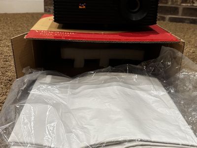 ViewSonic DLP Projector – Great for Home Theater, Gaming, or Presentations (w/black cloth))