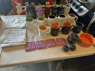 Rae Dunn Halloween LOT