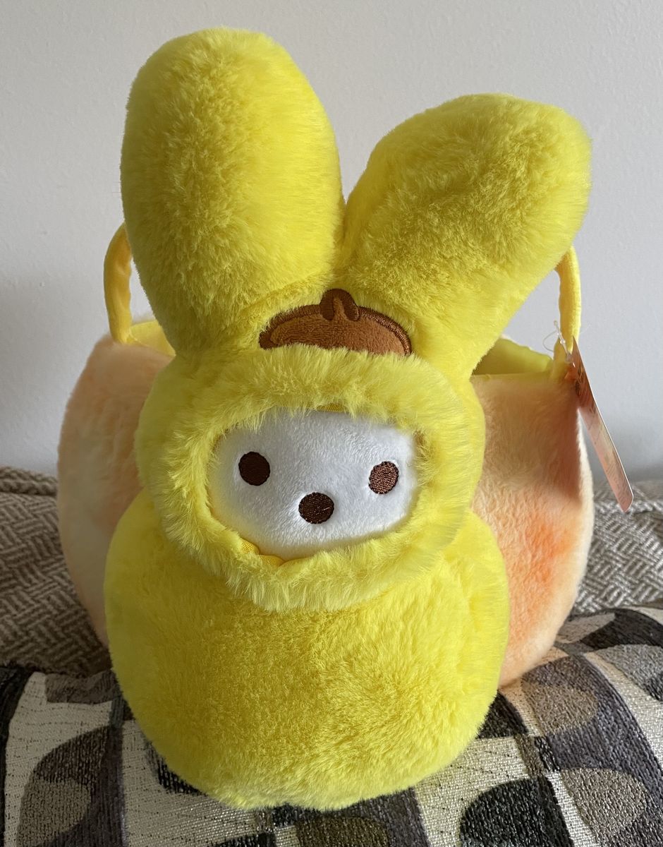 Pompomputin Plush Easter Basket