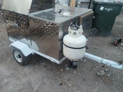 $Hot Dog Cart $ - Mobile Food Vending Trailer