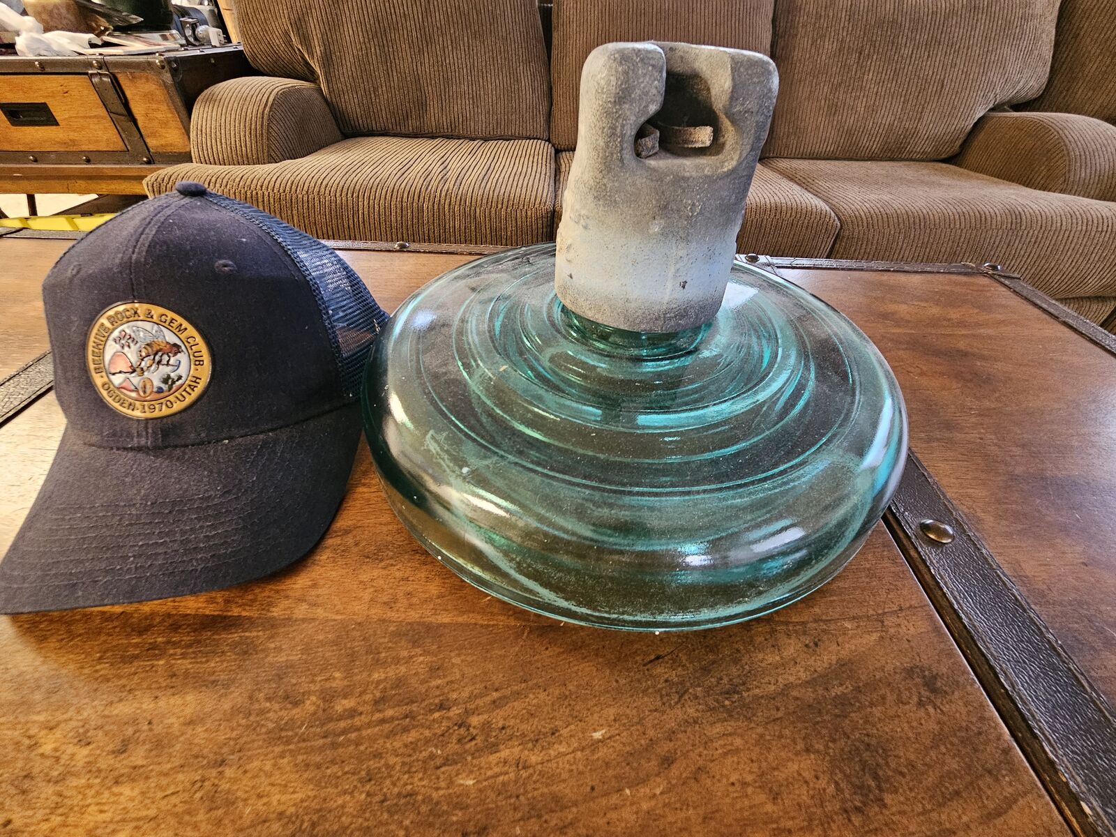 Antique glass Insulator