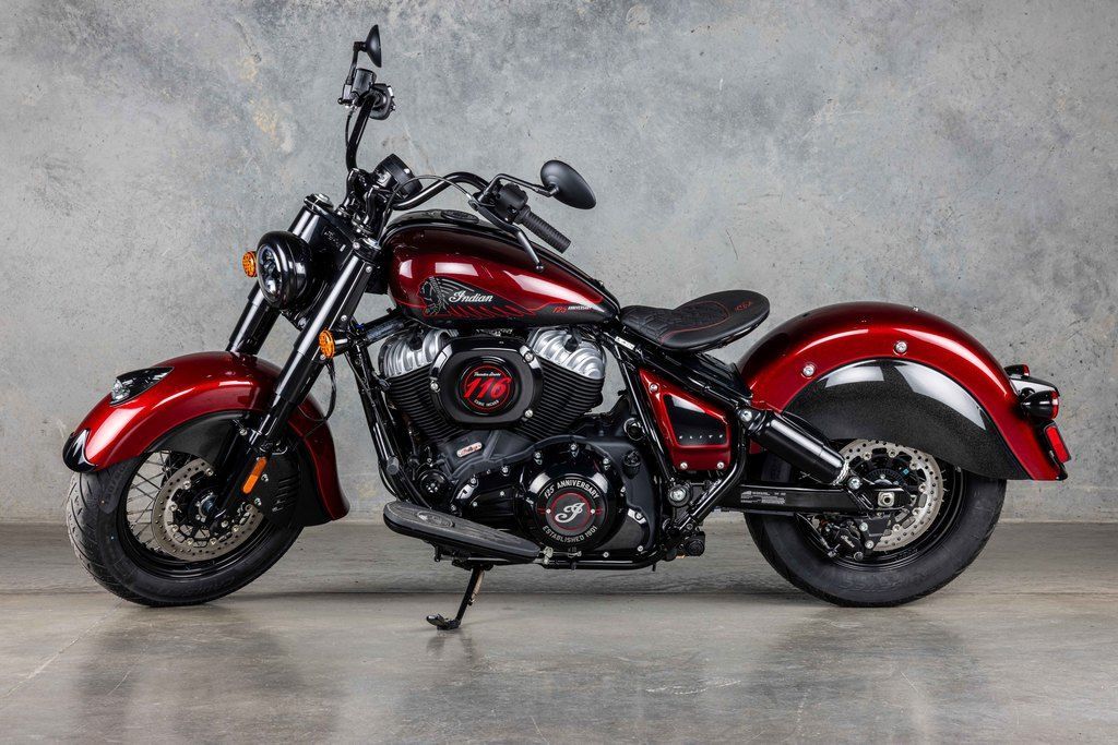 2026 Indian Motorcycle® Chief Vintage 125th Anniversary Edition 125th Anniversary Red with Black Cr