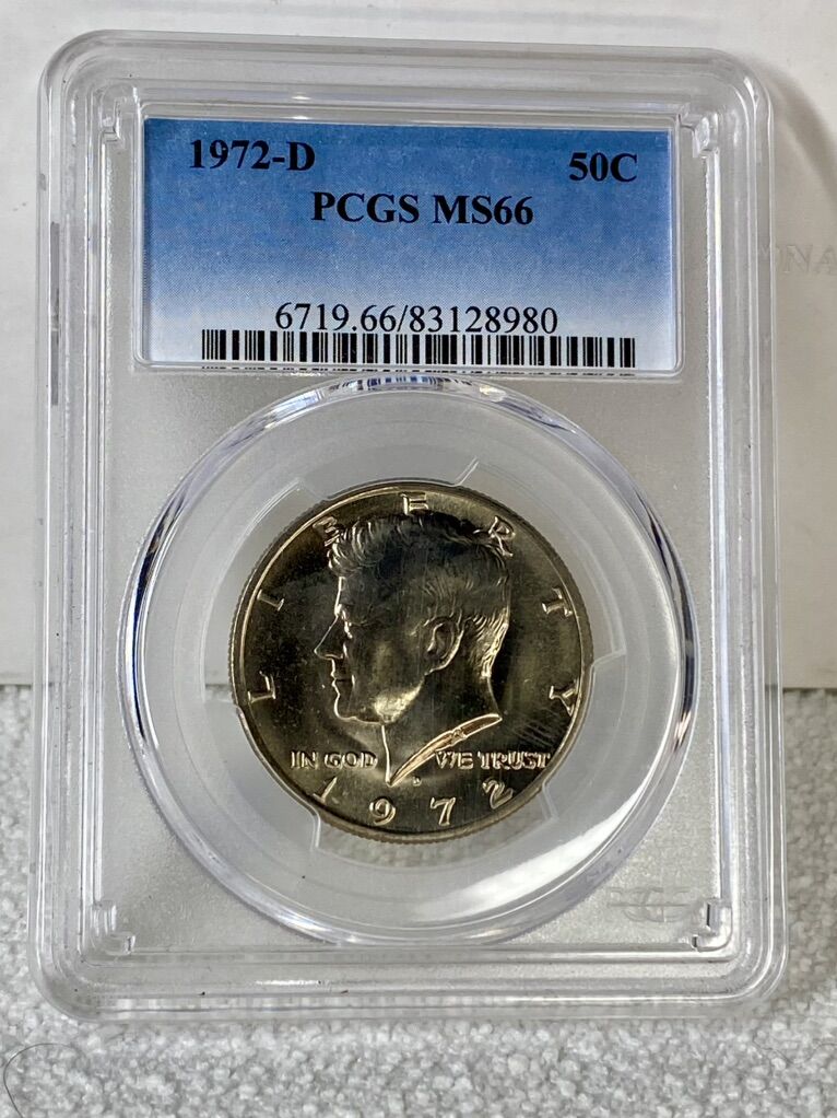 1972-D Kennedy Half Dollar Graded PCGS