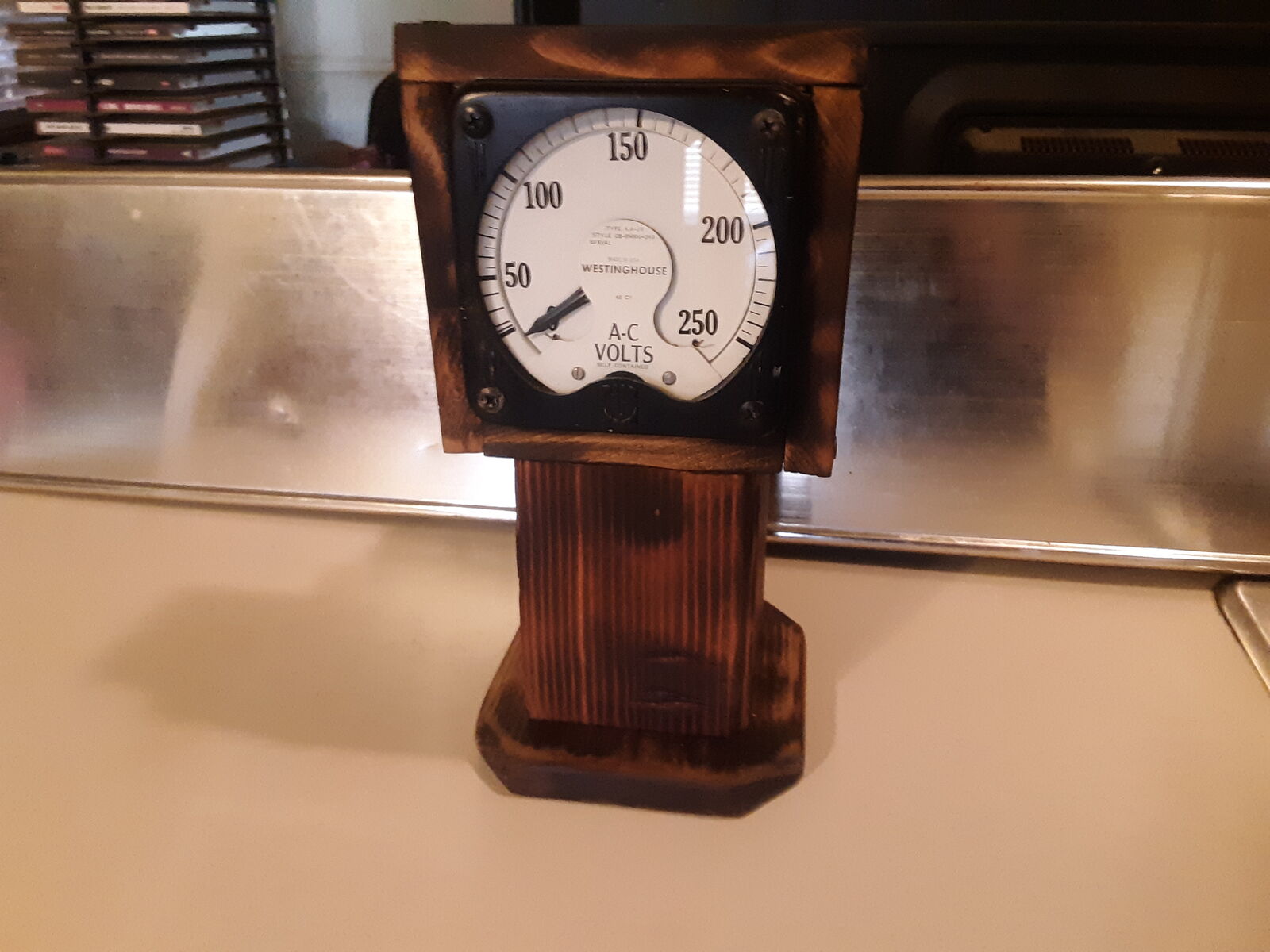 Antique Westinghouse A-C Volts Meter 1940's-1950's