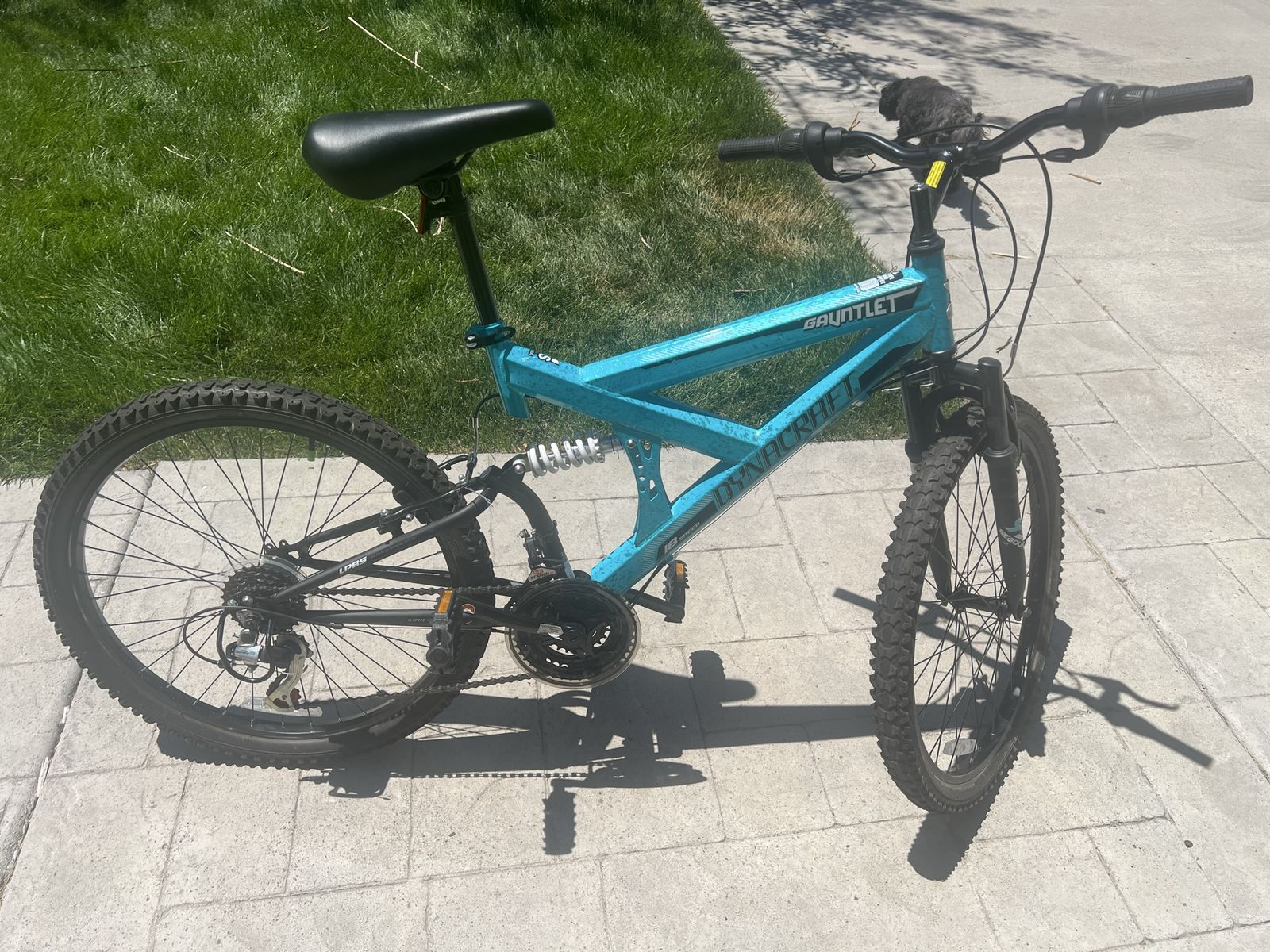 Dynacraft Gauntlet 24" Wheel Full Suspension Mountain Bike