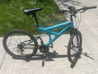 Dynacraft Gauntlet 24" Wheel Full Suspension Mountain Bike