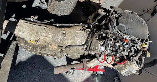 LS 6.0 with the 4L80e Transmission. Complete pull