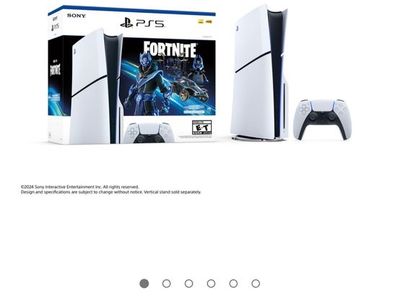 Sony PlayStation 5 Disc Edition - Fortnite Cobalt Star Bundle