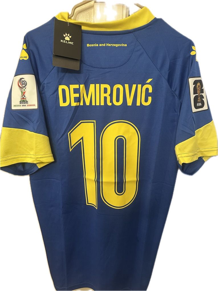 Bosnia And Herzegovina Soccer Jersey Demirovic #10