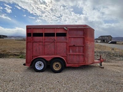 1994 2/3 horse slant load bumper pull trailer