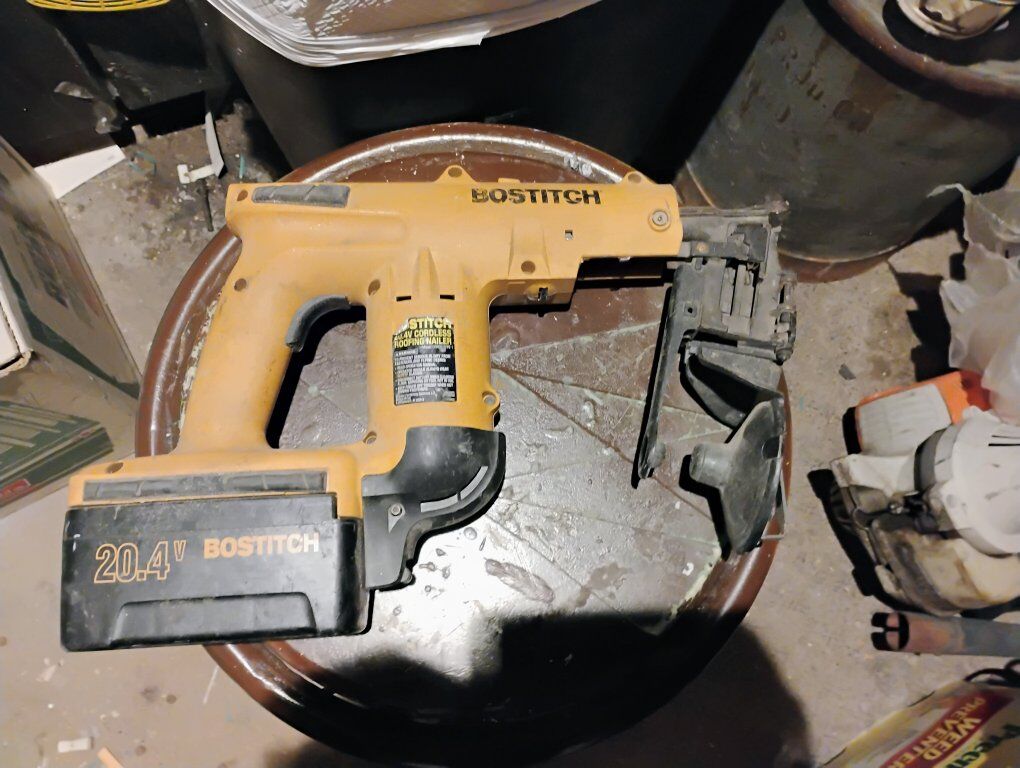 Bostitch cordless coil roofing nailer