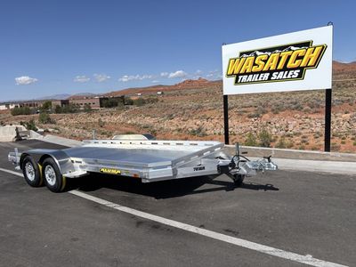 2027 Aluma 78''X14' Tandem Axle Utility Trailer 7K
