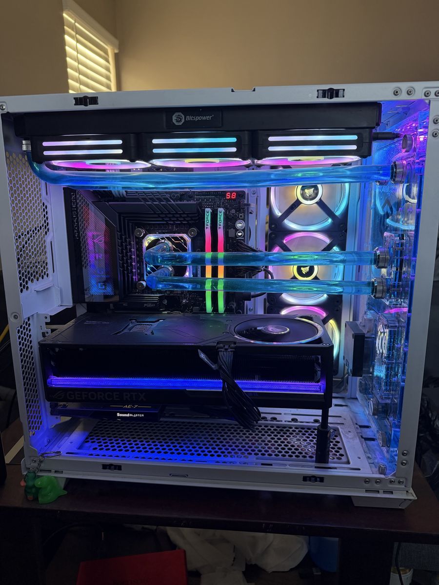 Custom Gaming PC: Intel i9-13900KF, 5080 16GB, 64GB RAM, 1.82TB SSD, Liquid Cooled