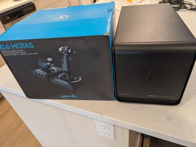 PC Sim Gaming Bundle — RX 6700 XT GPU + Logitech X56 HOTAS + Sonnet eGPU Box
