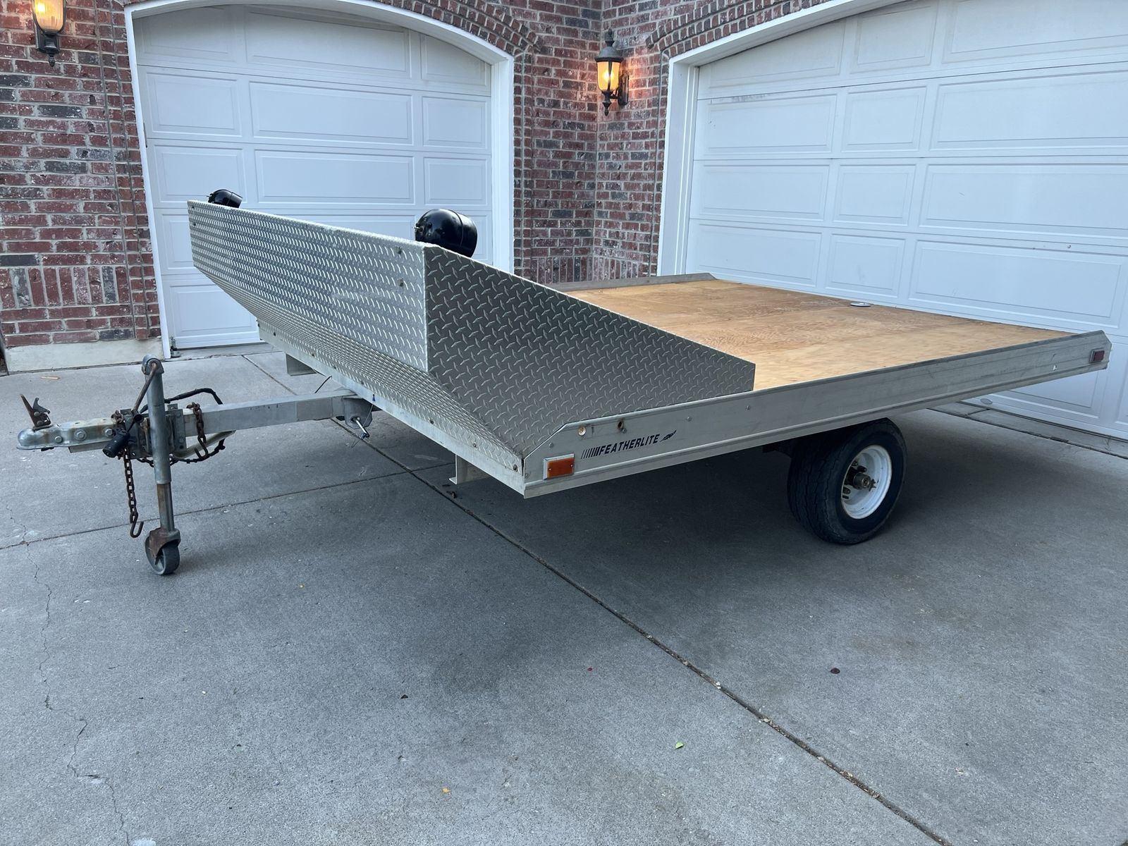 Featherlite Aluminum Tilt Trailer ATV / Utility / Sled