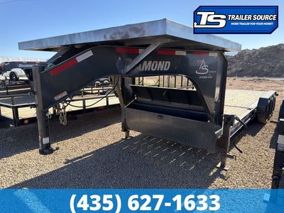 7x25 Diamond C HDT 307 Equipment Trailer - 24K GVWR -