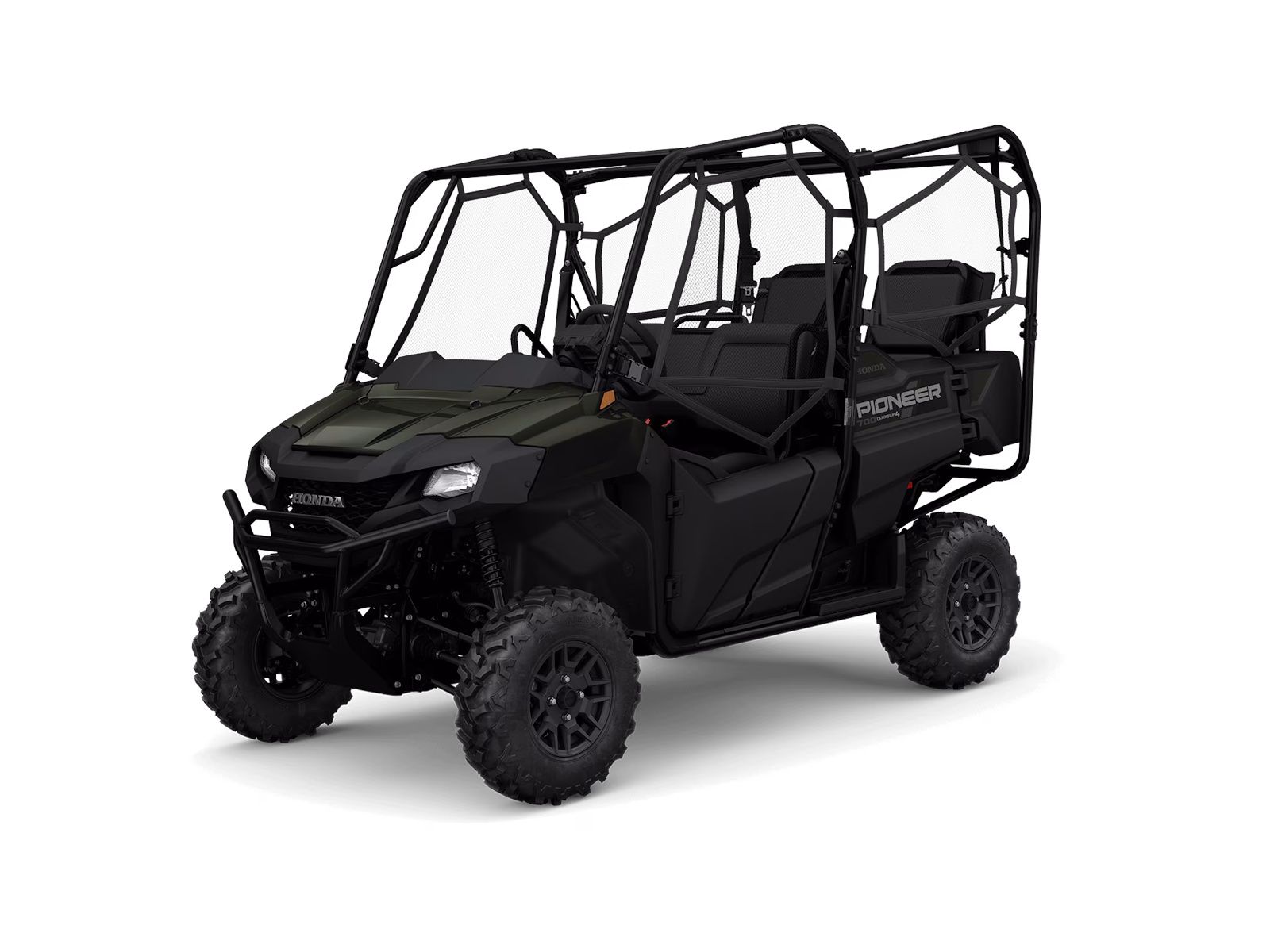 2026 Honda Pioneer 700-4 Deluxe Black Forest Green