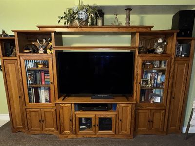 Oak Entertainment Center