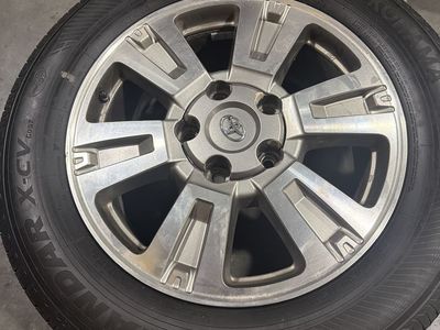 Toyota 5 lug 20” rims and tires