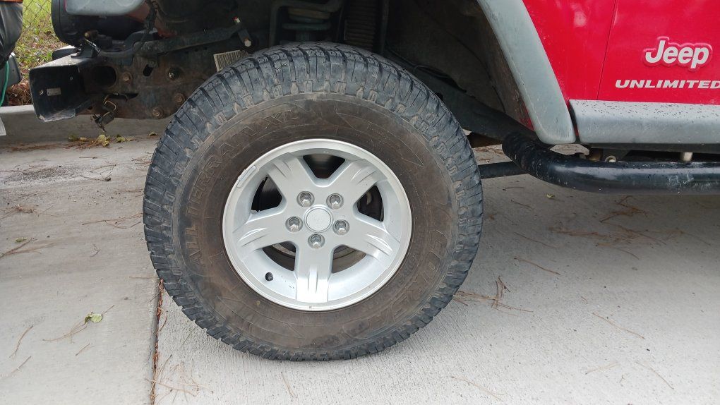 Jeep Ravine Wheels