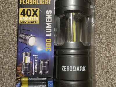 New Zerodark Collapsable Lantern & Flashlight