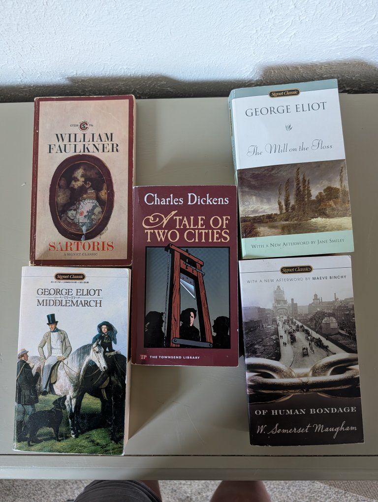 Signet Classic 5 Book Bundle $15 /$5 each